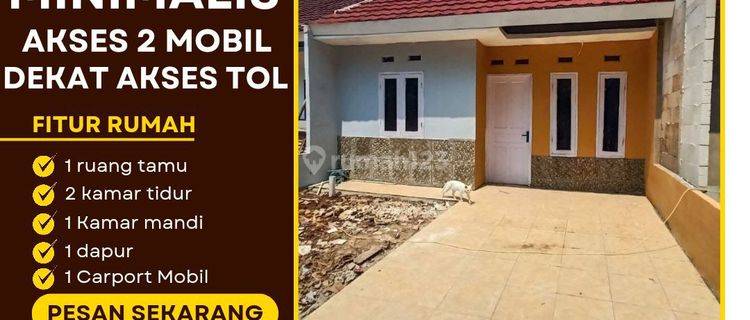 Rumah Minimalis Akses 2 Mobil Untuk Istri Yang Manis 1