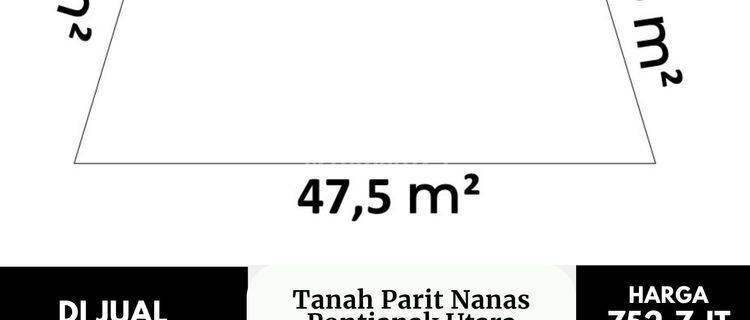 Tanah Jalan Parit Nanas, Pontianak Utara 1