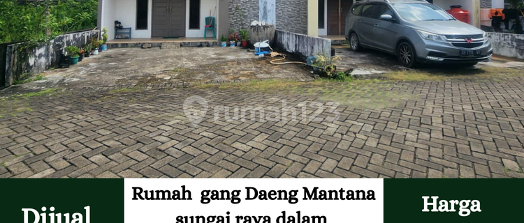 Daeng Mantana alley house, Sungai Raya Dalam 1