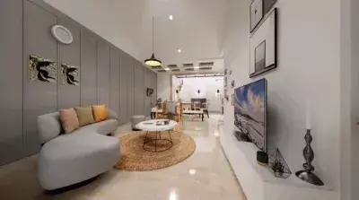 Rumah American Style Furnished Di Kbp Bandung 1