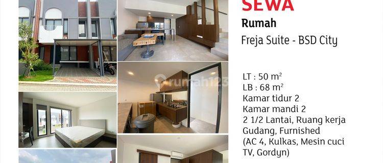Rumah  Baru Di Freja BSD  Furnished 1