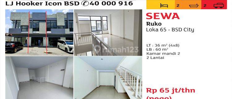  Ruko di BSD LOKA 65 1