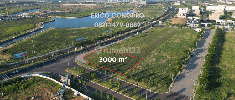 Kavling Komersil Hoek 3000m2 Pik2 Pantai Indah Kapuk 1