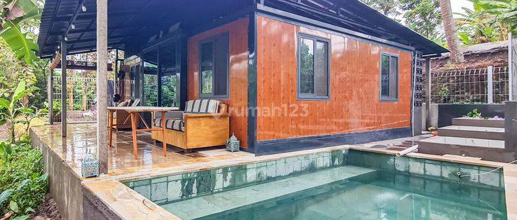 Disewakan Villa 2 Kamar Tidur Dengan Natural Water Pool Singapadu 1