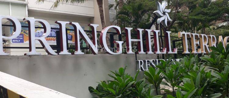 Apartemen Siap Huni Tipe Studio Lantai 20 di Springhill Terrace  1