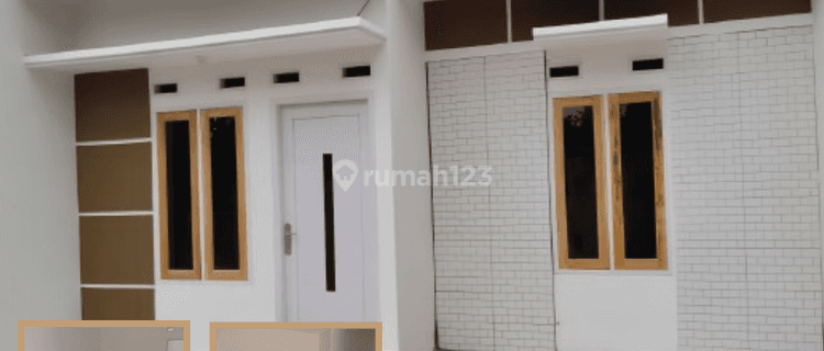 Rumah Dua Kamar Design Modern Akses Dekat Stasiun Dan Exit Tol 1