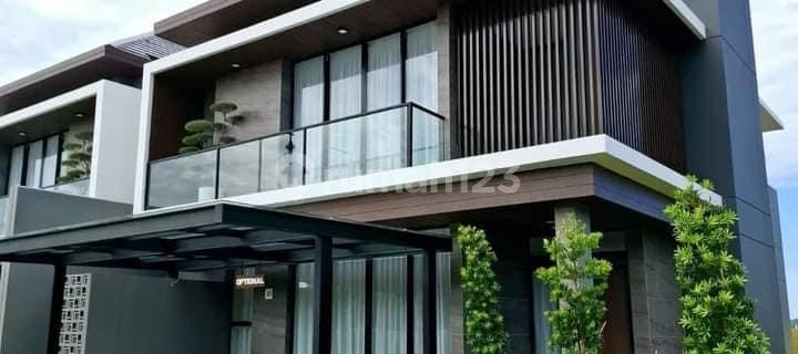 Rumah Mewah 2 Lantai Plus Attic Room, Berada di Kota Mandiri 1