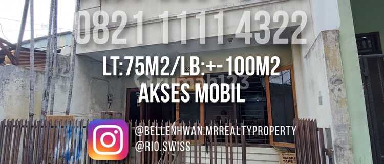 ** Rumah Di Dwiwarna 2 Lantai Shm Butuh Renovasi** 1