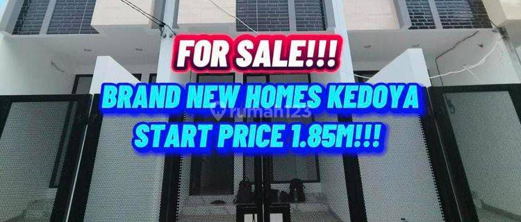 ** Rumah Baru 3 Lantai di Kedoya Row Jalan 2 Mobil Lega** 1