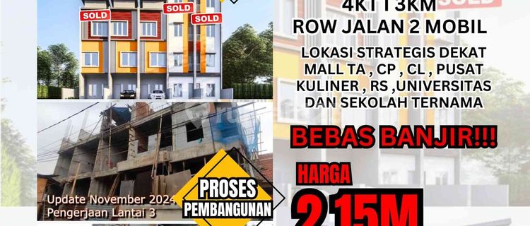 ** Rumah Baru 3 Lantai Di Tanjung Duren ** 1
