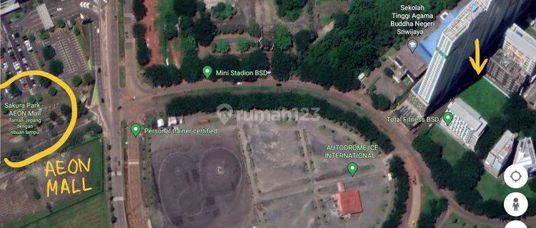 Dijual Kav Tanah Depan AEON MALL BSD Cocok Buat Dormitory 1
