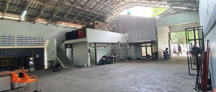 JUAL TANAH & BANGUNAN GUDANG ,KANTOR / WORKSHOP LOKASI SAYAP AH NASUTION - ARCAMANIK SHM Bagus 445 m 1