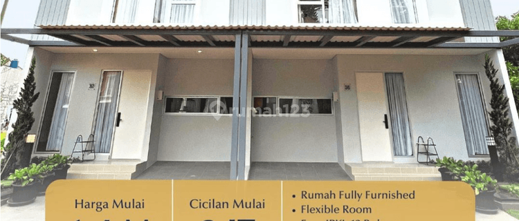 Full Furnished Rumah Siap Huni Di New Zuma, Paramountland Serpong 1