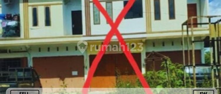 For Sale: 2-Story Shop House on Pongtiku Road, Mamuju, Strategic Location, Small Negotiation, Full Warranty. 1