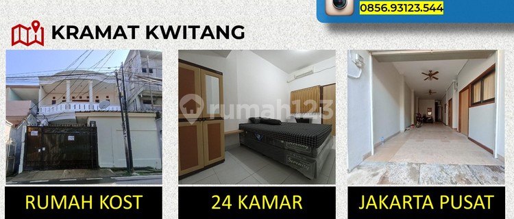 Boarding House 24 Furnished Rooms SHM Kwitang Senen Central Jakarta 1