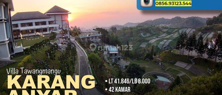 Villa Tawangmangu, Karanganyar 8.000 M Bagus HGB Jawa Tengah 1