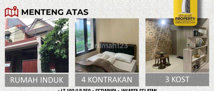 Rumah 2 Lantai Bagus Furnished SHM di Menteng Atas, Jakarta Pusat 1