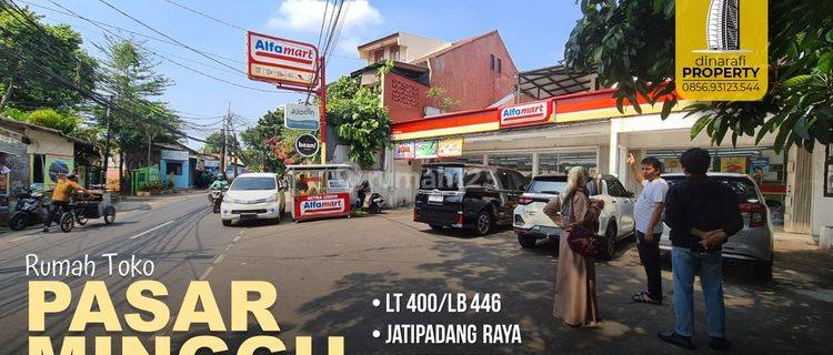 Ruko di Jati Padang, Pasar Minggu Jakarta Selatan 446 M Bagus SHM 1