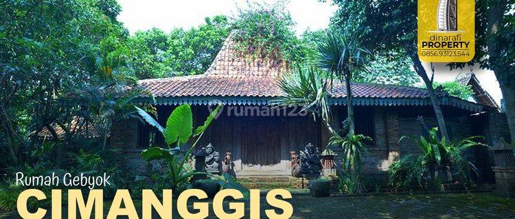 Rumah Gebyok Jawa Bagus SHM di Pekapuran, Cimanggis Depok 1