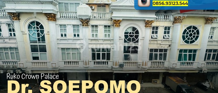 Ruko Crown Palace 4 Floors Soepomo Tebet South Jakarta 1