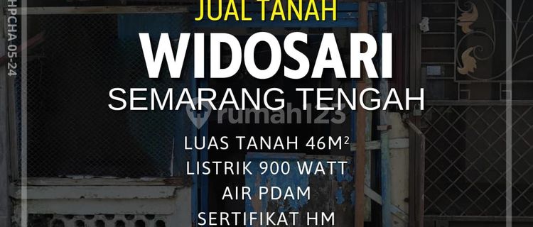 DiJual Rumah Hitung Tanah Widosari Semarang Tengah  1