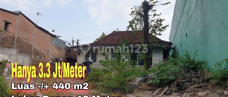 Dijual Cepat Tanah Pekarangan Tengah Kota Solo Murah Dekat 5 Kampus cocok Untuk Usaha Kost dll 1
