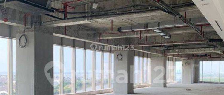 Disewakan Gold Coast Office Pik Lantai Rendah Bare Condition  1