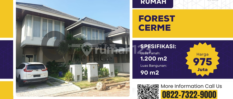 Jual Rumah Forest Cerme Cluster Evergreen Valley Gresik 1