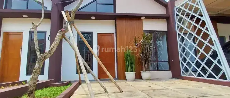 Rumah minimalis modern bebas banjir dekat dengan akses tol  1