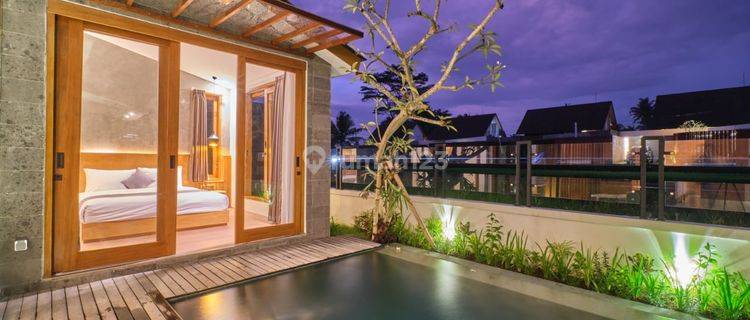 Beautiful Villa Fully Furnished View Rice Filed Lokasi Ubud  1