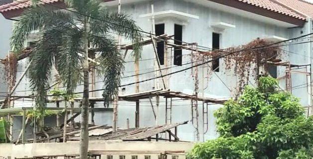 Rumah 2 Lantai Baru Masih Proses Bangun di Villa Melati Mas  1