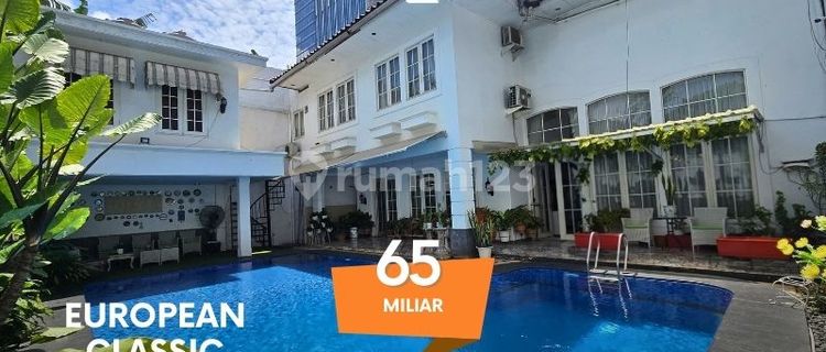 Hot Sale: Luxury House in Pondok Indah Duta Niaga, European Style, Highly Negotiable 1