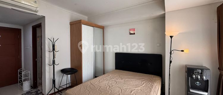 For Rent: Royal Mediterania Garden Residence Apartment Studio Type, Furnished Condition, and Middle Floor 1