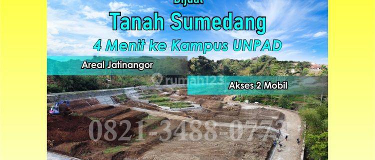 Jual Tanah Di Sumedang Area Jatinangor, SHM 1