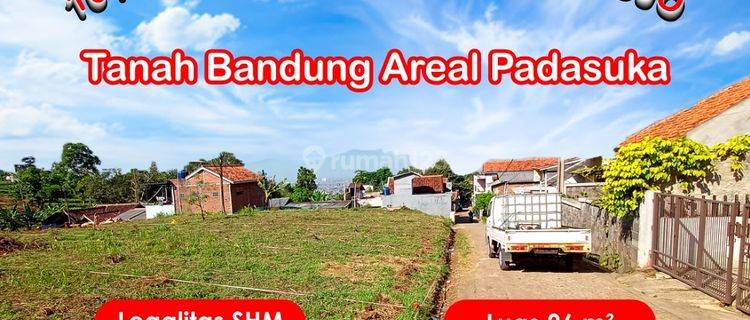 Jual Tanah Padasuka Bandung Dekat Cikutra, SHM 1