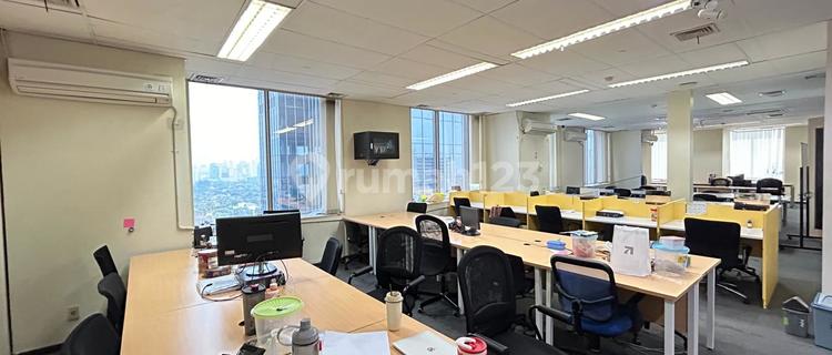 Sewa Kantor 1265 M2 di Mnc Tower Kebon Sirih Kondisi Semi Furnish 1