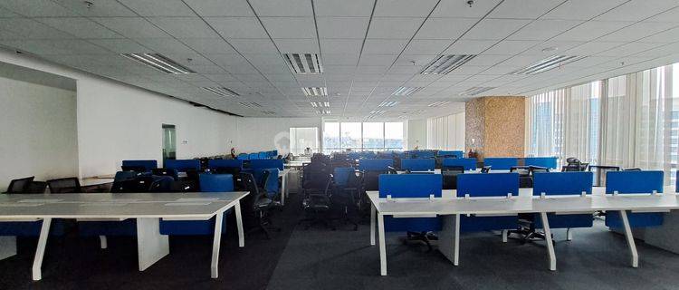 Sewa Kantor 2195 M2 Full Furnis di Pakuwon Tower Kota Kasablanka, Nego 1