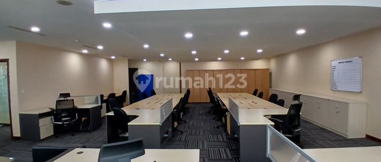Sewa Kantor Siap Huni 209 M2 di Mid Plaza Sudirman, Hrg Nego 1