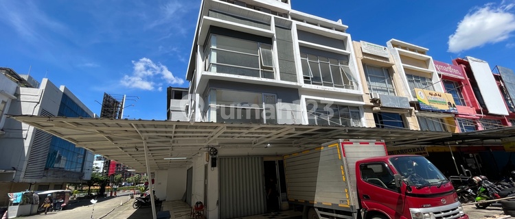 For Rent: 3 Connected Shophouse Units, Corner Location in Kayuringin Business Center, Bekasi. 1