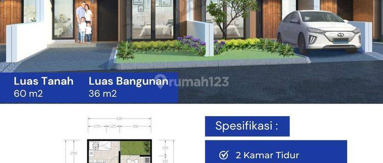 Rumah Baru 10Jt Terima Kunci Lokasi Strategis Dekat Tol Cileunyi Rancaekek Bandung Timur. 1