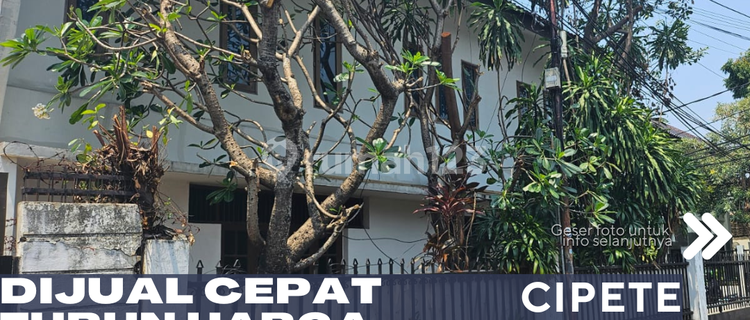 Cipete South Jakarta For Sale Old House Needs Renovation Corner Position Price Reduced 1