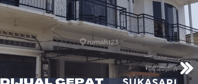 Cisaat Sukabumi Dijual Tanah Dengan Bangunan Rumah Dan Toko 1