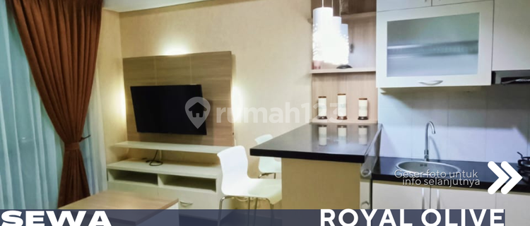For Rent Apartment Royal Olive Residence 2Br Fully Furnished 1