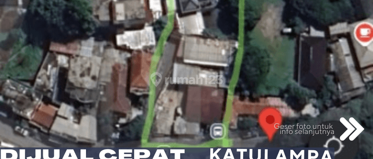 Katulampa Bogor Dijual Rumah Lahan Usaha Kondisi Tersewa 1