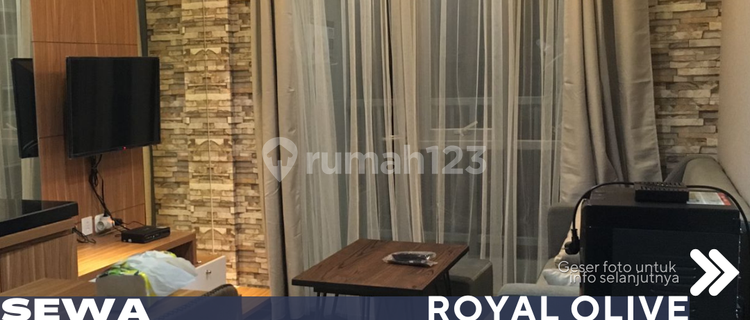 Pejaten Jakarta Selatan Disewakan Apartemen Royal Olive Residence 2BR Fully Furnish 1