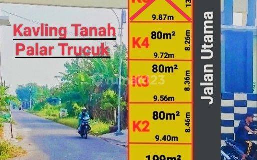 Kavling Tanah  di Jalan Ronggowarsito Trucuk-Pedan  1