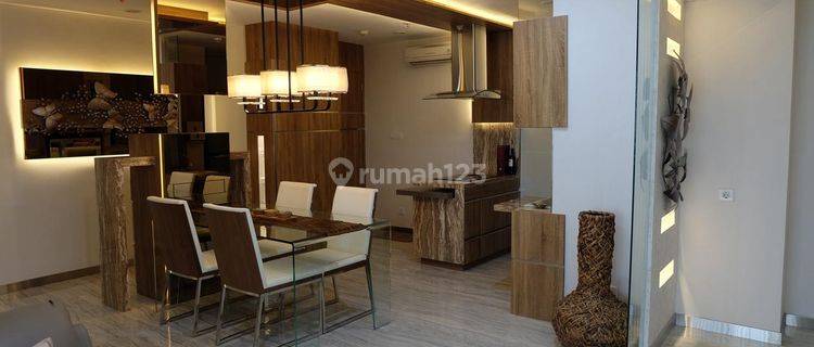 Akr Gallery West Apartmen 3 Br Ls128m2 Luxurious Interior Furnish 1