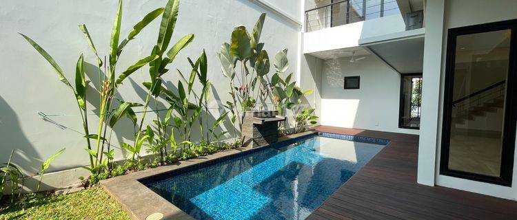 Kemang Selatan Rumah Modern Dgn Kolam Renang Disewakan 1