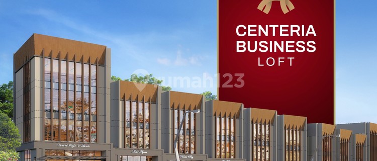 Limited Ruko Brand New 3Lt 120M 8X15 Centeria Business Loft Boulevard Utama Summarecon Bogor Sumbog 1