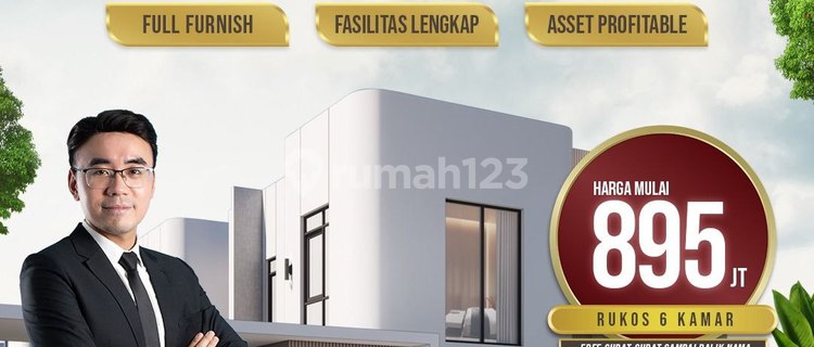 For sale: boarding house near IPB Dramaga, 6 fully furnished rooms. 1